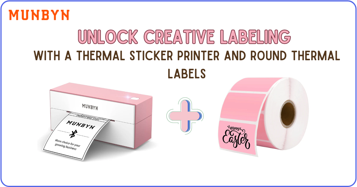 Unlock Creative Labeling with a Thermal Sticker Printer and Round ...