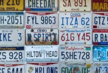 state number plate guide
