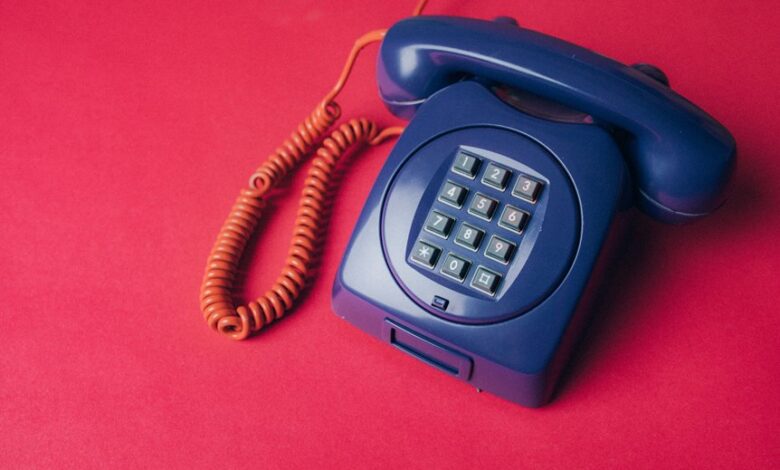 list of telephone numbers provided